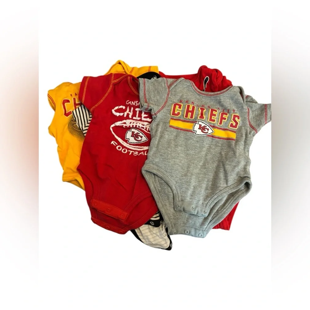 0-3M clothes lot 5 pieces Kansas City nfl puma